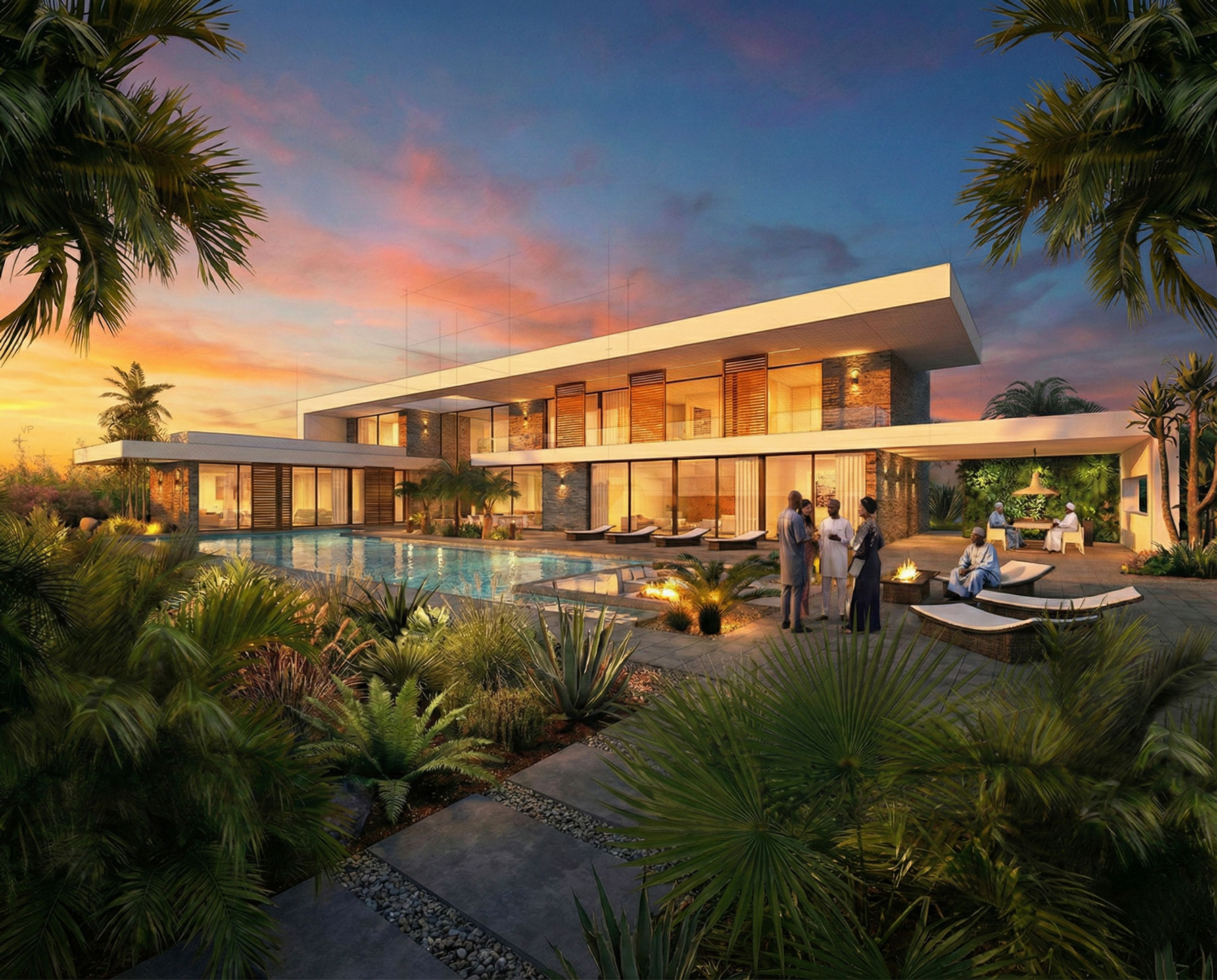 Villa de luxe à Dakar au Senegal