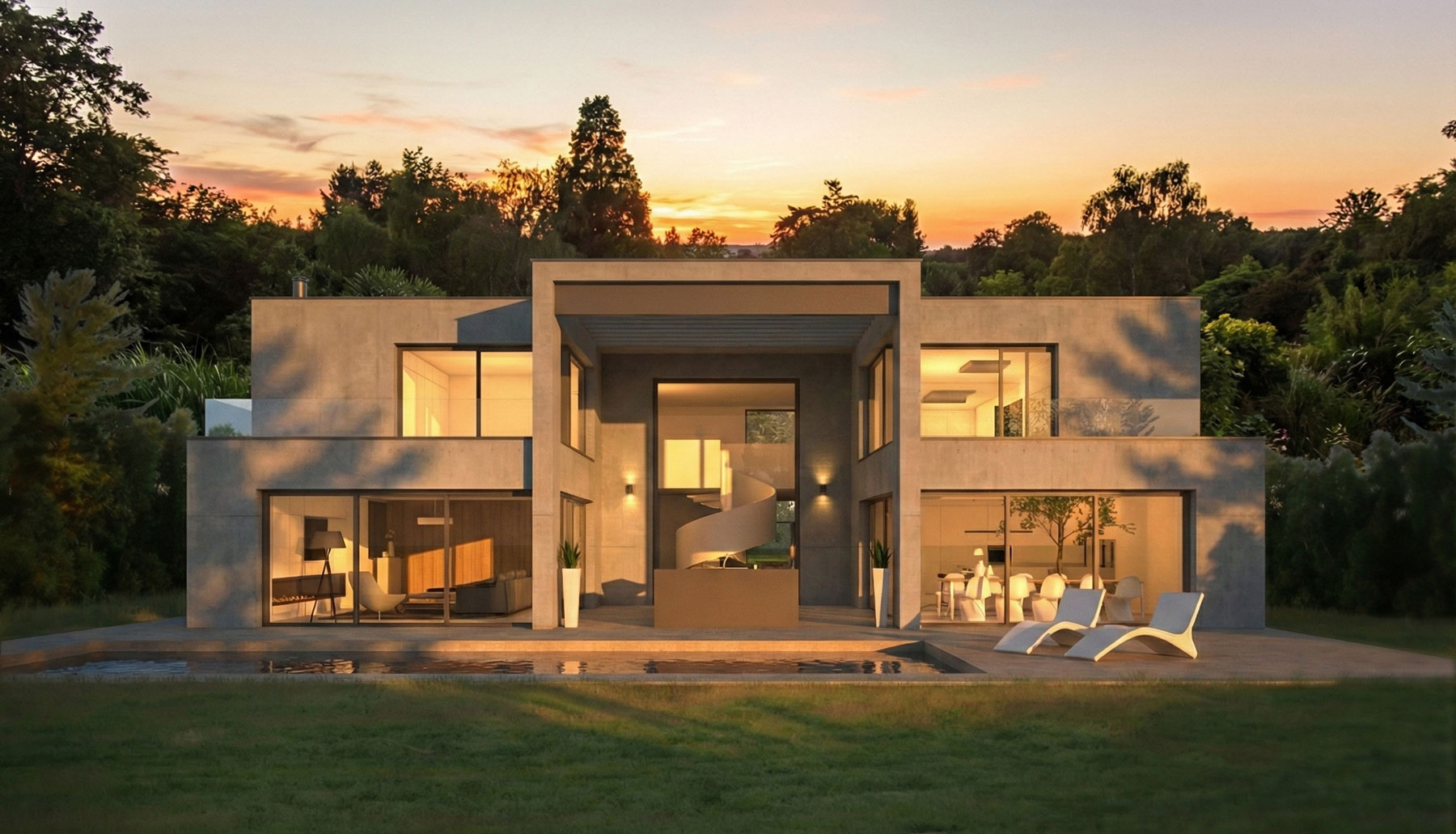 Villa contemporaine en Haute Savoie