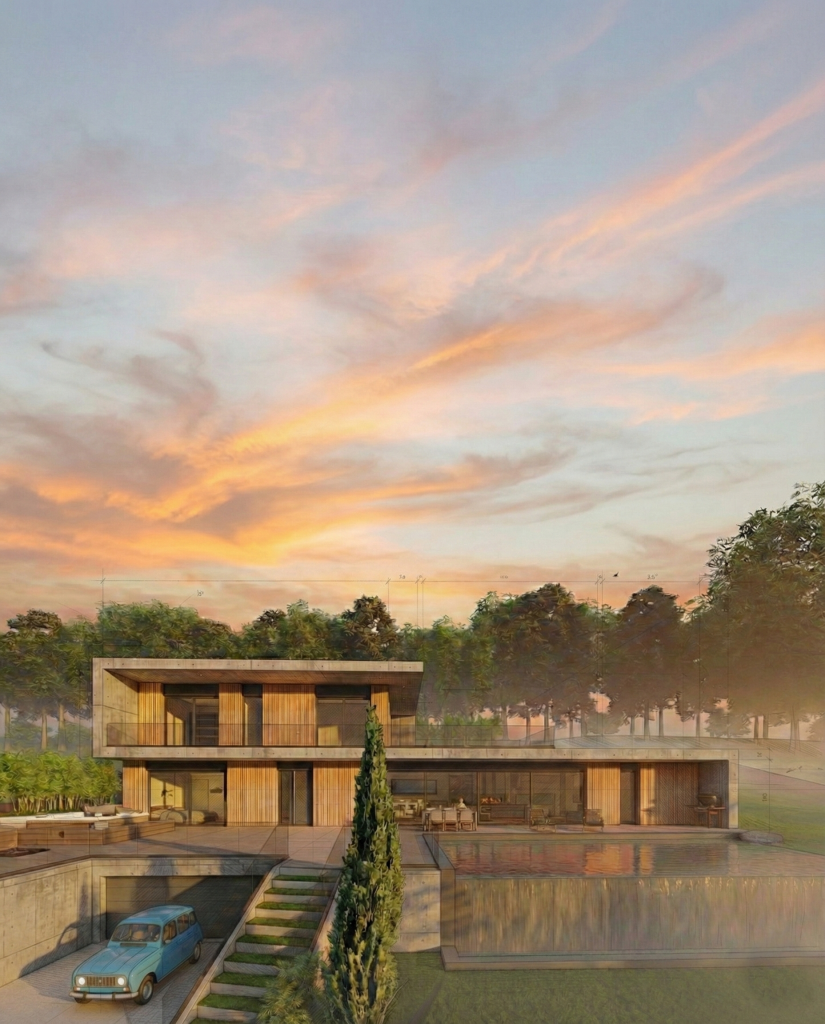 ocube architecture lyon villa luxe