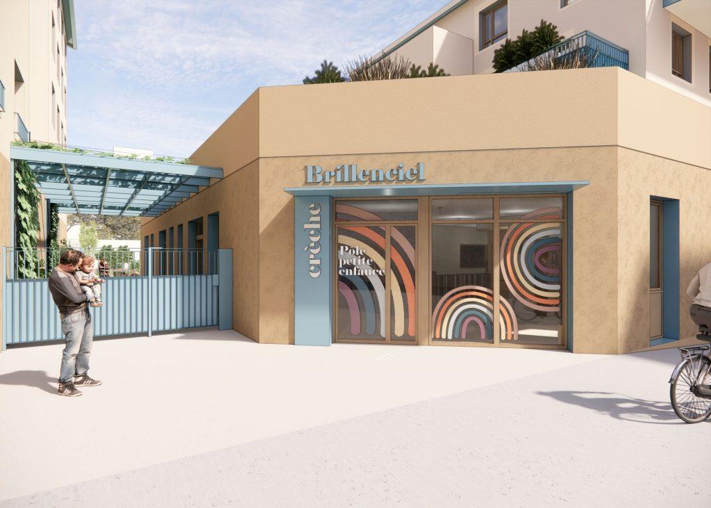 architecture-creche-rez-de-chaussee-immeuble-ocube