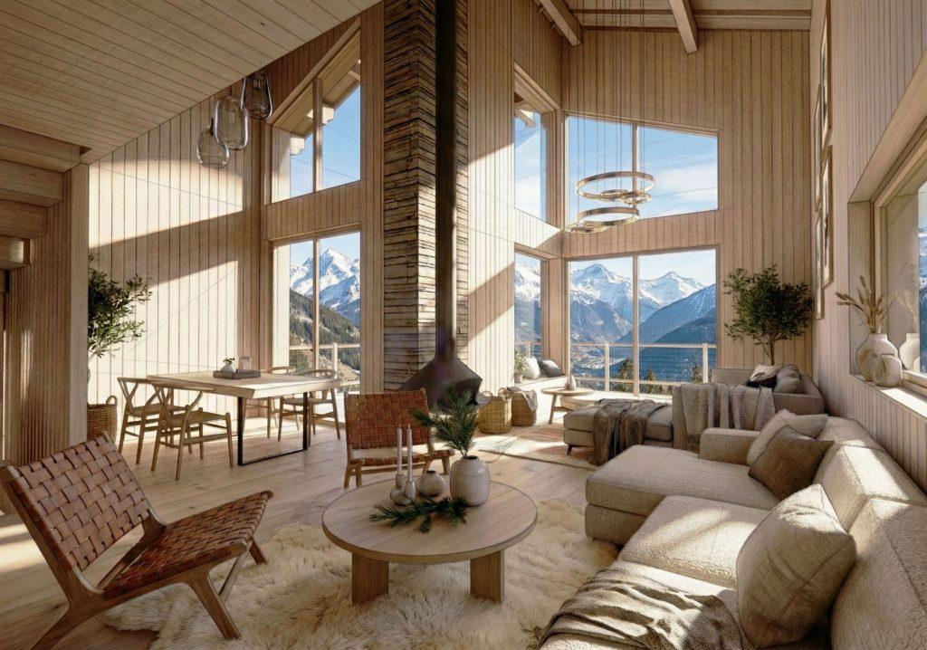 architecture interieure chalet ocube architecture