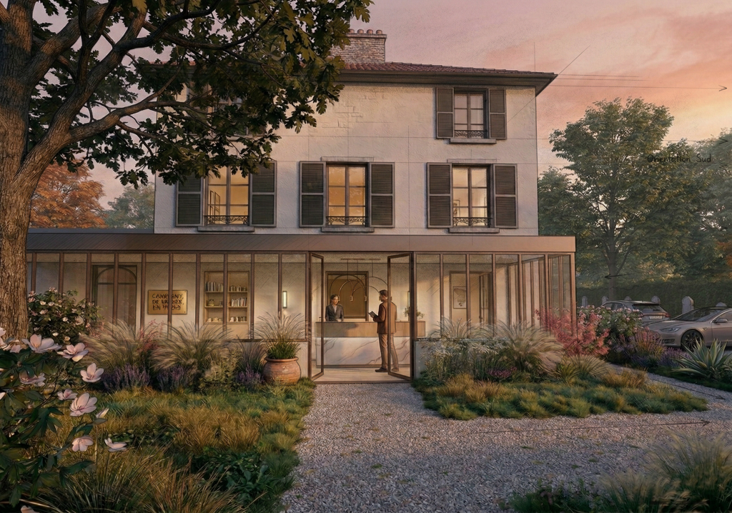 extension et renovation batisse bourgeoise ocube architecture