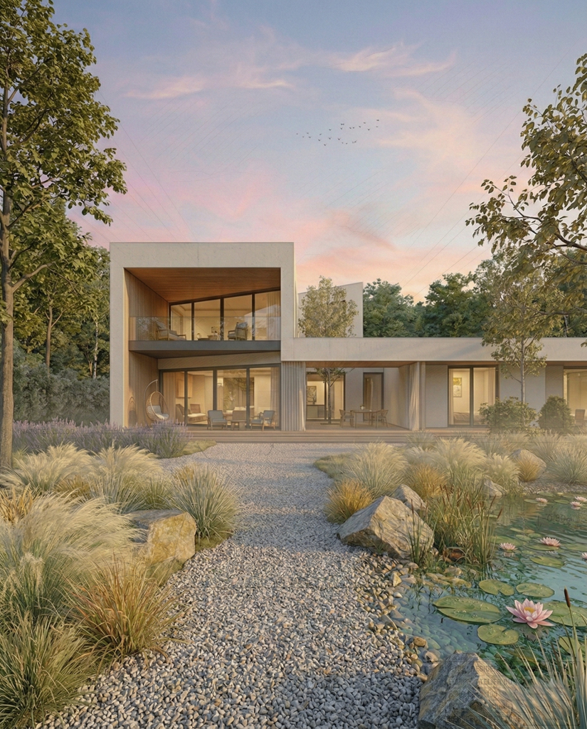 maison contemporaine haut de gamme ouest lyonnais