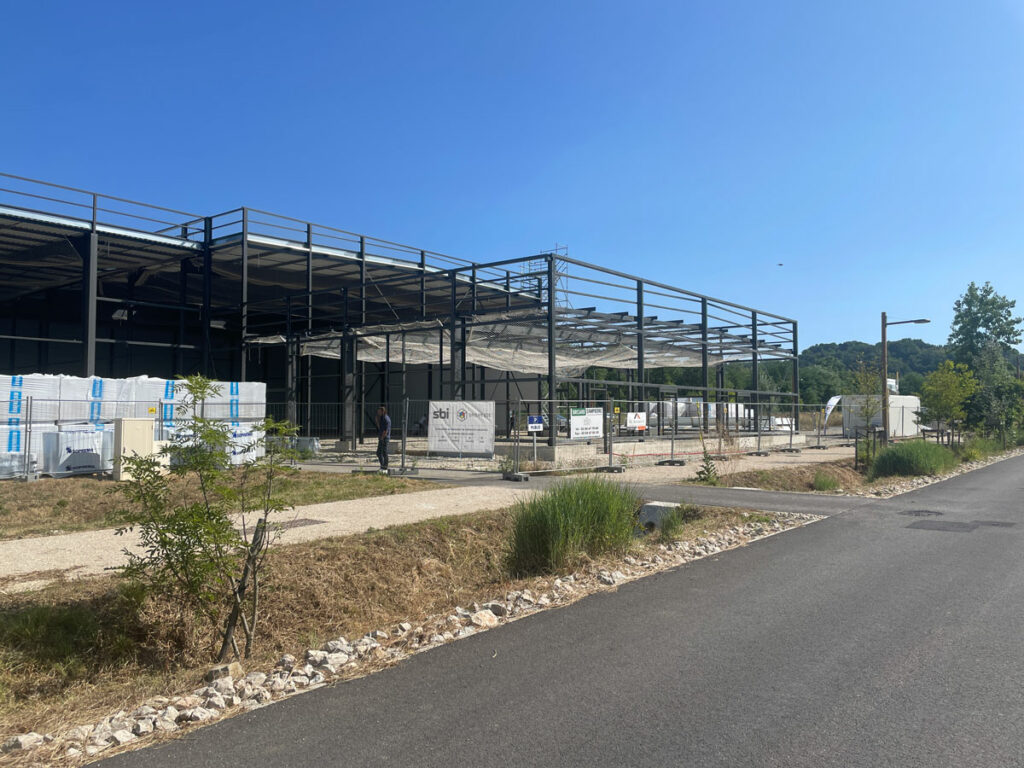 Chantier Smash Padel à Saint Clair de la Tour