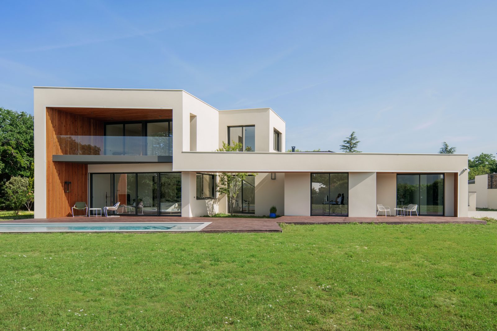 villa contemporaine ouest lyon ocube architecture