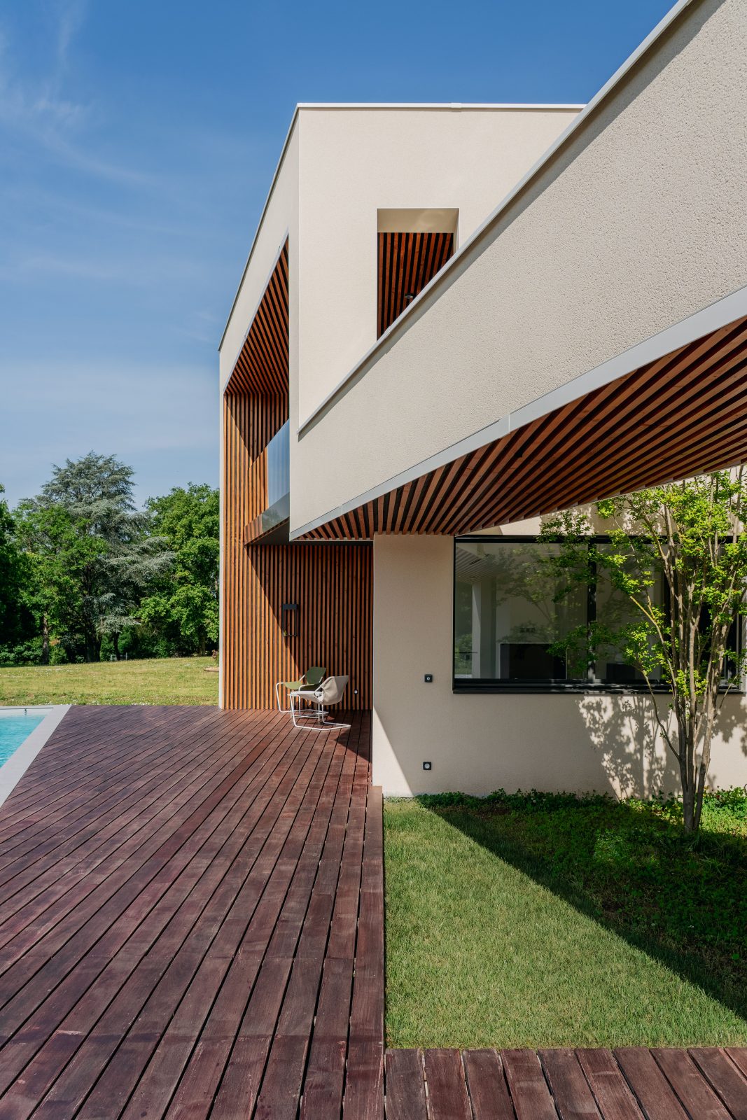 villa contemporaine ouest lyonnais