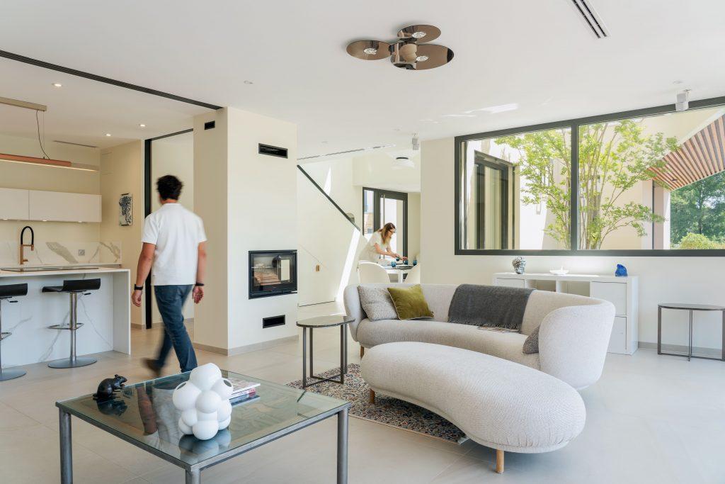 villa contemporaine piece de vie ocube architecture