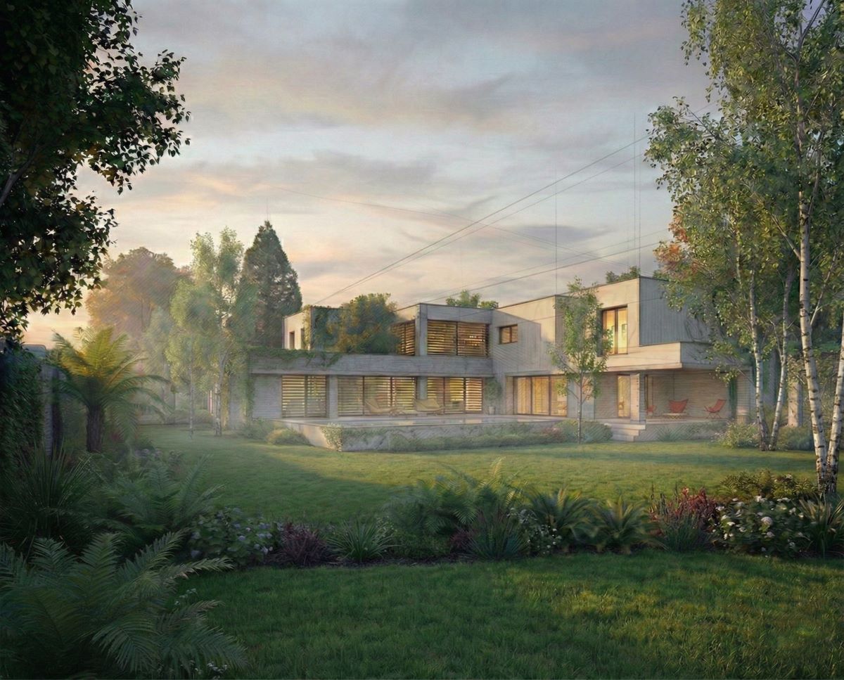 maison contemporaine basse consommation