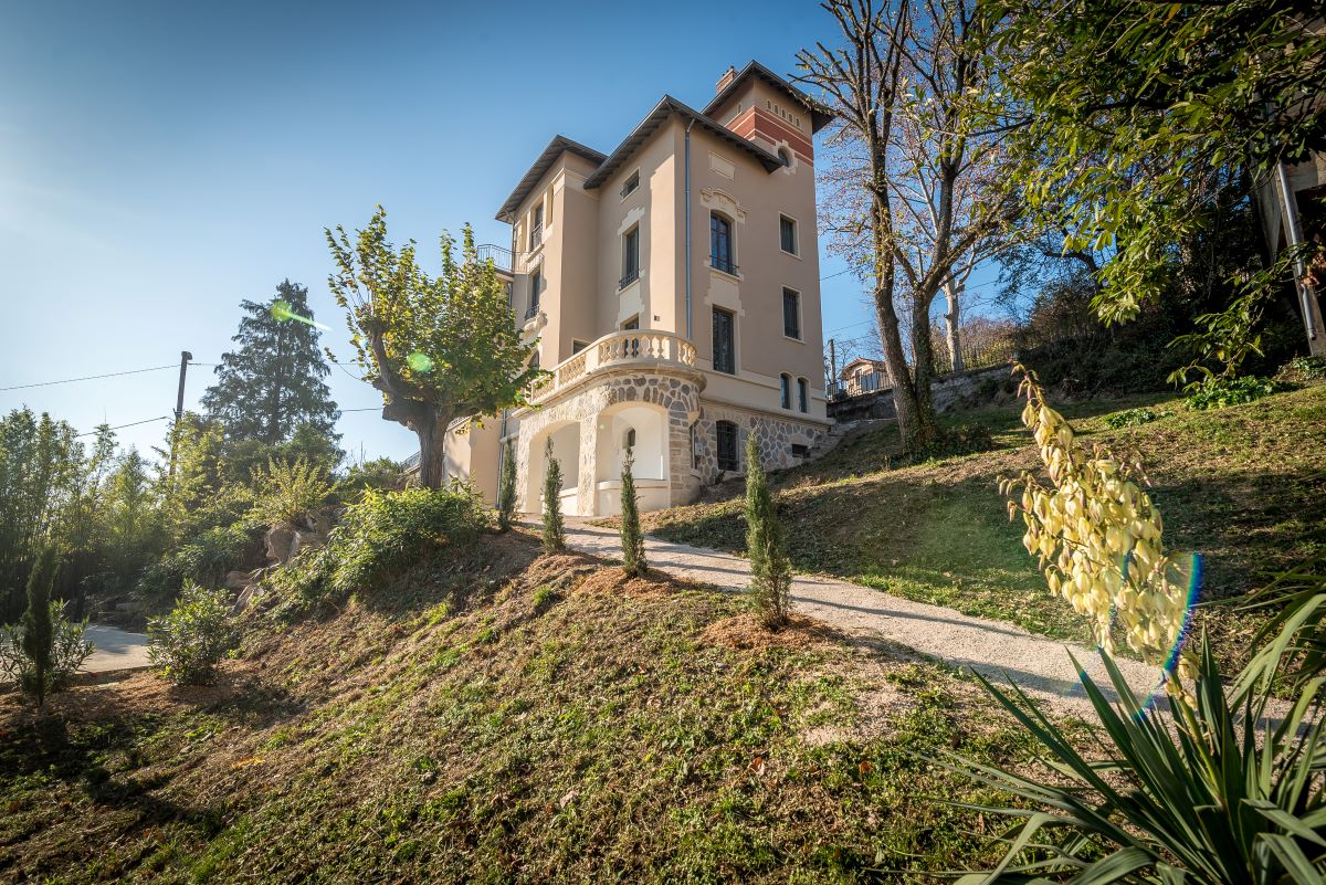 résidence Art Nouveau rénovée par Ocube près de Lyon